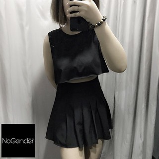 Áo Croptop Tanktop - Đen