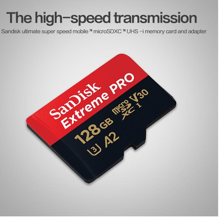 Thẻ Nhớ Sandisk Extreme Pro 64gb 128gb 256gb A2 Class 10 Card Uhs-I U3 Tốc Độ Cao Max 10 | BigBuy360 - bigbuy360.vn