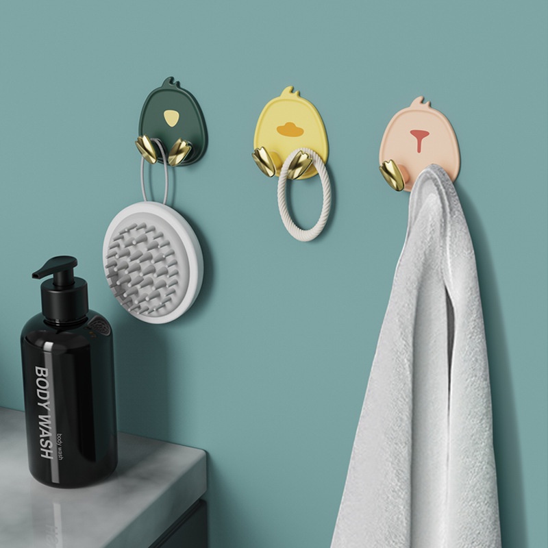 Móc Treo Phích Cắm Điện Gắn Tường Kiểu Hoạt Hình Đáng Yêu