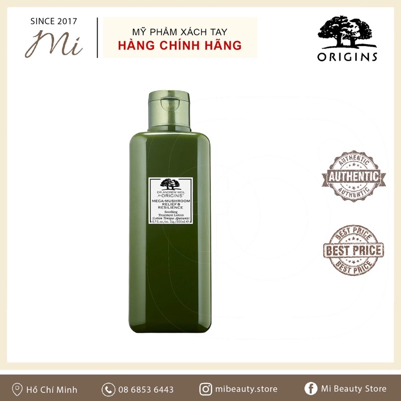 [Hàng Sẵn] Toner Nấm ORIGINS fullsize 200ml