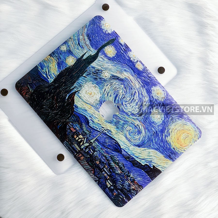 Case Ốp Macbook Họa Tiết Starlight Night (Tặng Nút Chống Bụi & Kẹp Chống Gẫy Sạc ) | BigBuy360 - bigbuy360.vn