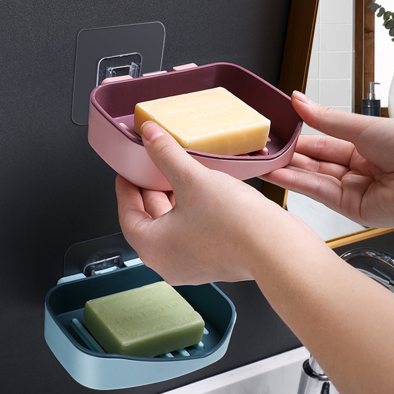 [❌GIÁ SỈ❌] Khay Đựng Xà Phòng 2 Lớp Khay Đựng Xà Bông Trang Nhã 88293