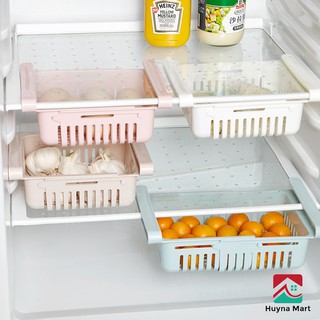 Khay rổ nhựa co giãn để tủ lạnh tiết kiệm diện tích nb23