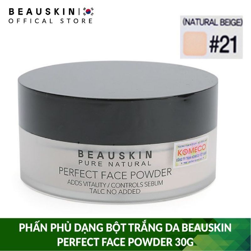 Phấn phủ dạng bột Trắng da Beauskin perfect face powder 30g