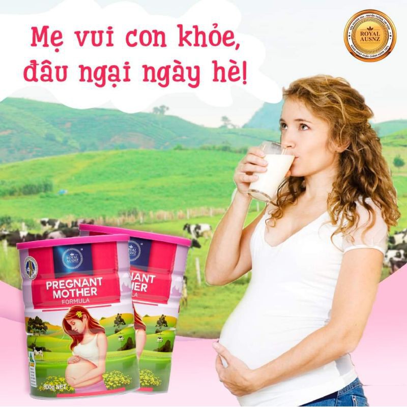 Sữa hoàng gia Úc Pregnant Mother Formula - Dùng cho bà bầu thiếu máu, ốm nghén