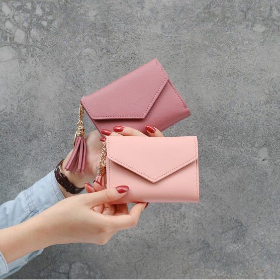 Ví Nữ Mini Tua Rua Da Mịn - VN1125 | BigBuy360 - bigbuy360.vn