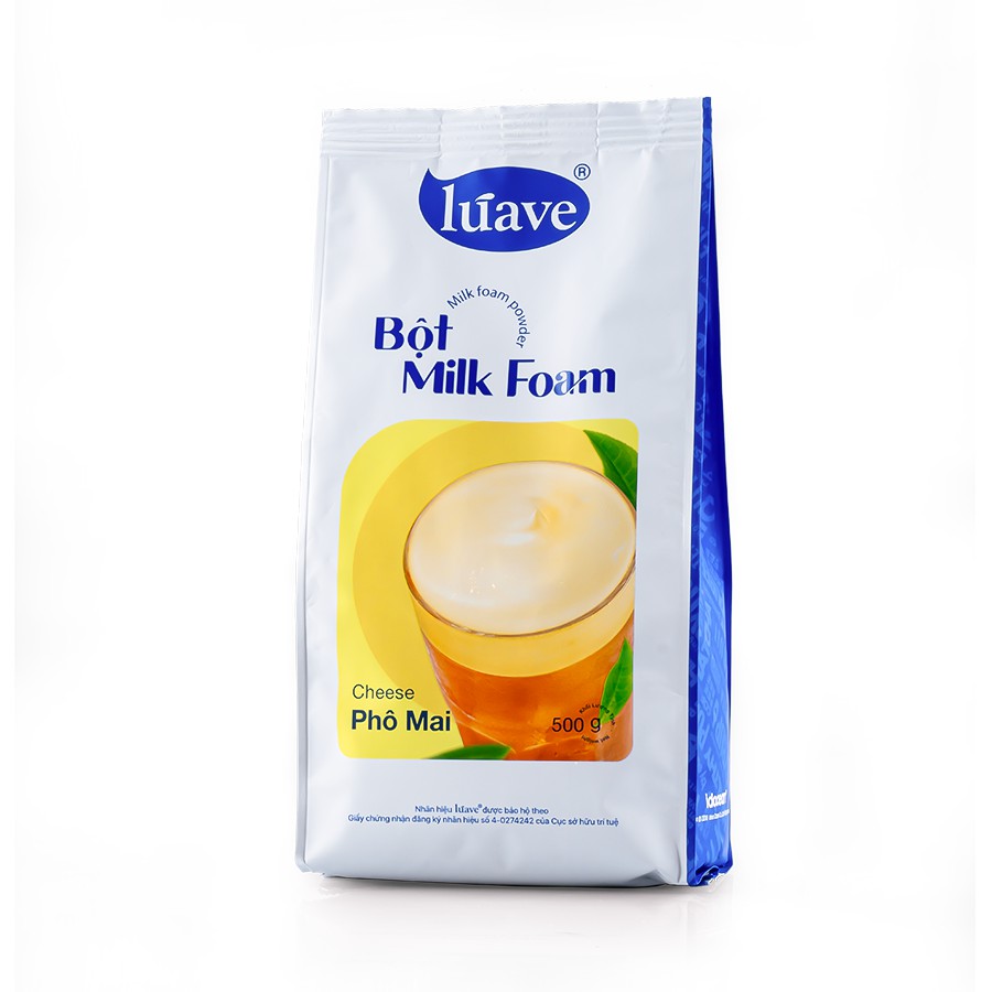 Bột Milk Foam Phô Mai - LÚAVE - 0.5kg