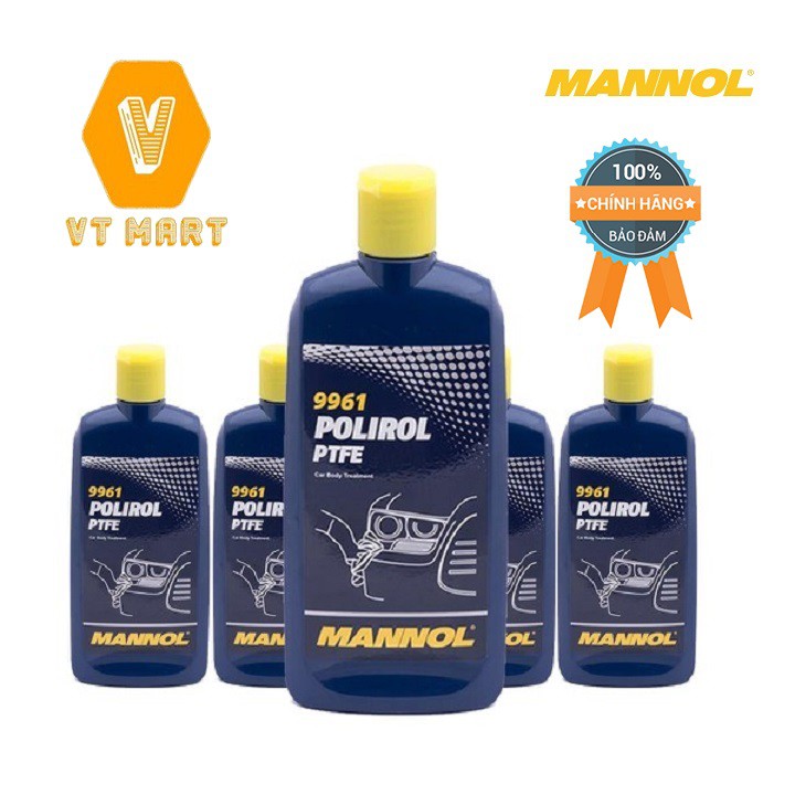 Phụ Gia Đánh Bóng Sơn Xe MANNOL Polirol Teflon 9961 500ml – VT MART