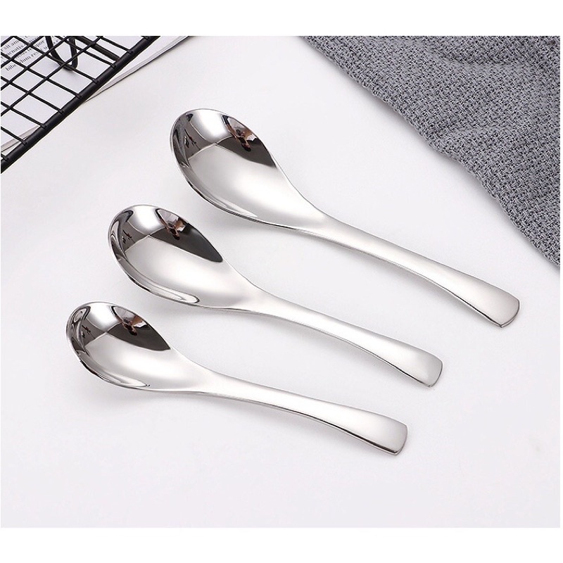 Muỗng Cơm Phở Súp Inox 304