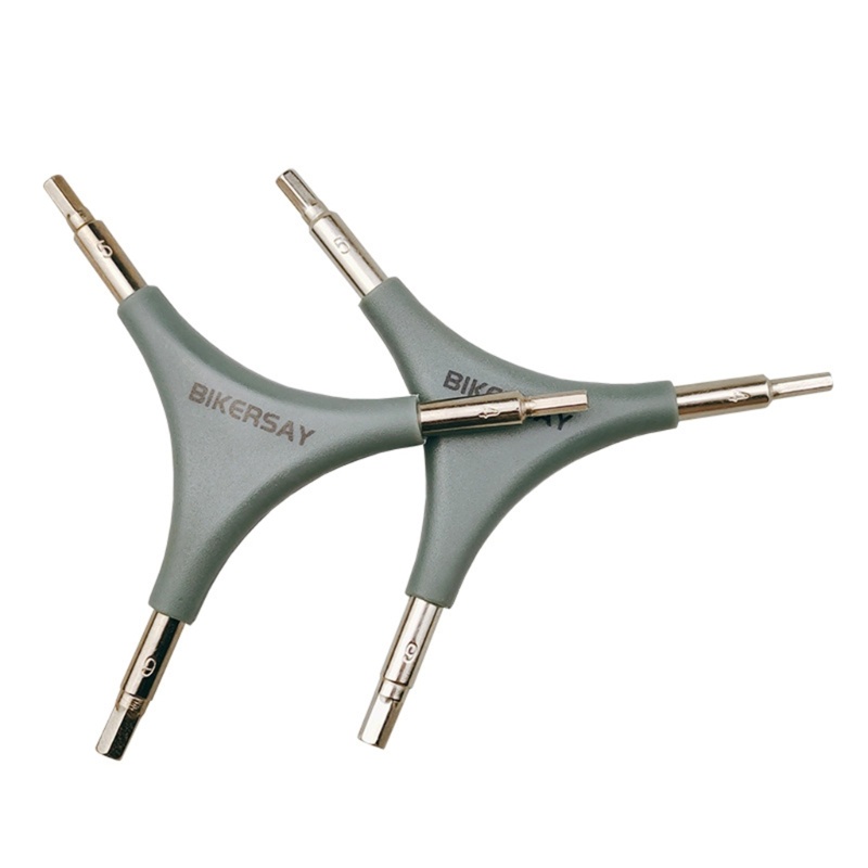 Cờ Lê Lục Giác Ba Chiều Hình Chữ Y 4mm 5mm 6mm Chuyên Dụng Sửa Chữa Xe Đạp