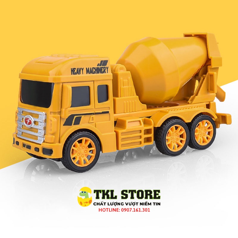 Xe đồ chơi cho bé, bộ xe đồ chơi nhiều kiểu dáng, chạy đà mạnh mẽ an toàn cho bé - Mã T32 - TKL STORE