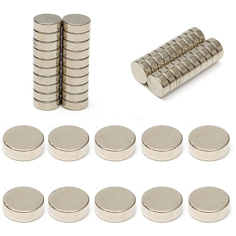 20 viên nam châm viên trắng 7x5mm- loại nam châm trắng đất hiếm lực hút mạnh