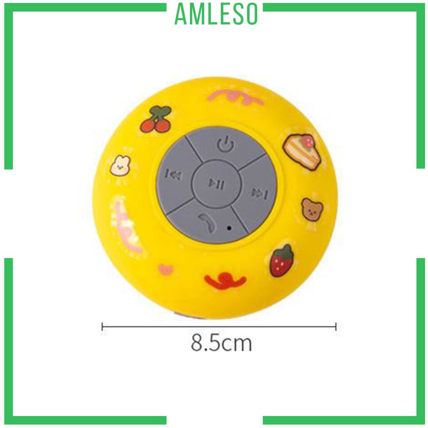 [AMLESO]Bluetooth Shower Speaker Certified Waterproof Wireless