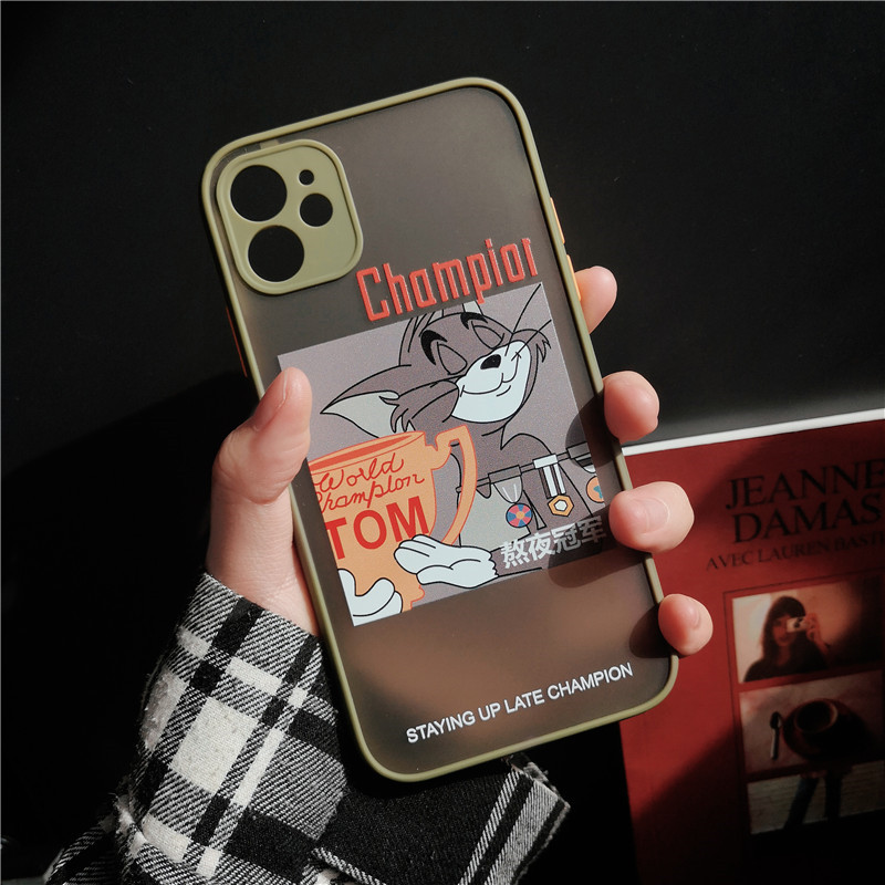 Ốp điện thoại in hình Tom cho iPhone 6/6plus/6s/6splus/7/7plus/8/8plus/x/xr/xs/11/12/pro/max/plus/promax/12promax/12mini | BigBuy360 - bigbuy360.vn