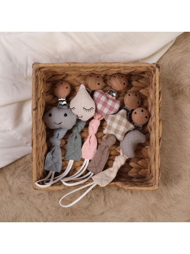 Dây Gắn Núm Ti Giả Thiết Kế Tiện Dụng Cho Bé