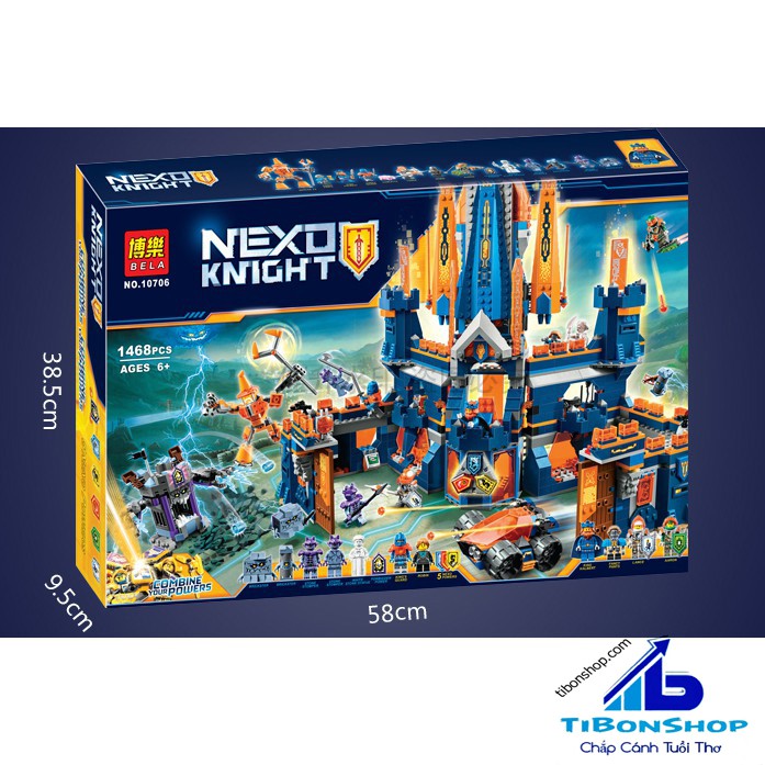 Nexo Knight Lâu đài Của Các Hiệp Sỹ-BeLa 10706