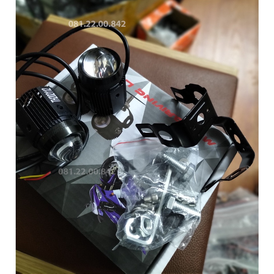 Đèn Trợ Sáng Bi Cầu Mini 2 Màu - Hàng Chuẩn Loại 1 BMU-bảo hành 12 tháng