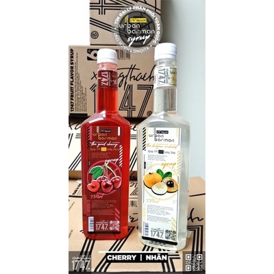 Siro nhãn 1747 urban barman 730ml