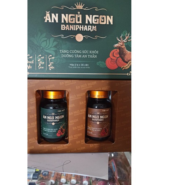 ĂN NGỦ NGON - TĂNG CƯỜNG SỨC KHỎE - DƯỠNG TÂM AN THẦN - ĐÔNG TRÙNG HẠ THẢO -NẤM LINH CHI - NHUNG HƯƠU