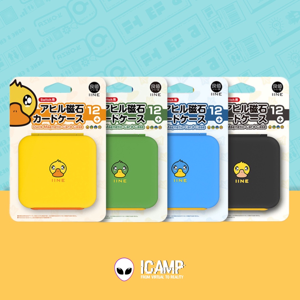 Hộp Đựng Thẻ Game IINE Nintendo Switch Nắp Nam Châm