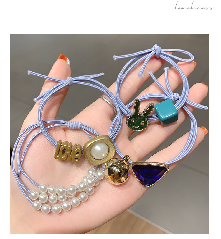 Dây buộc tóc thiết kế đơn giản dễ thương phong cách Hàn Quốc