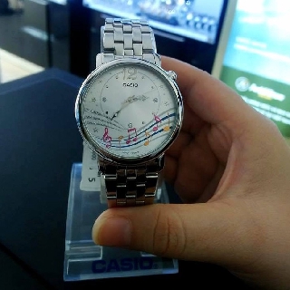 Đồng hồ nữ dây kim loại casio LTP-E123D
