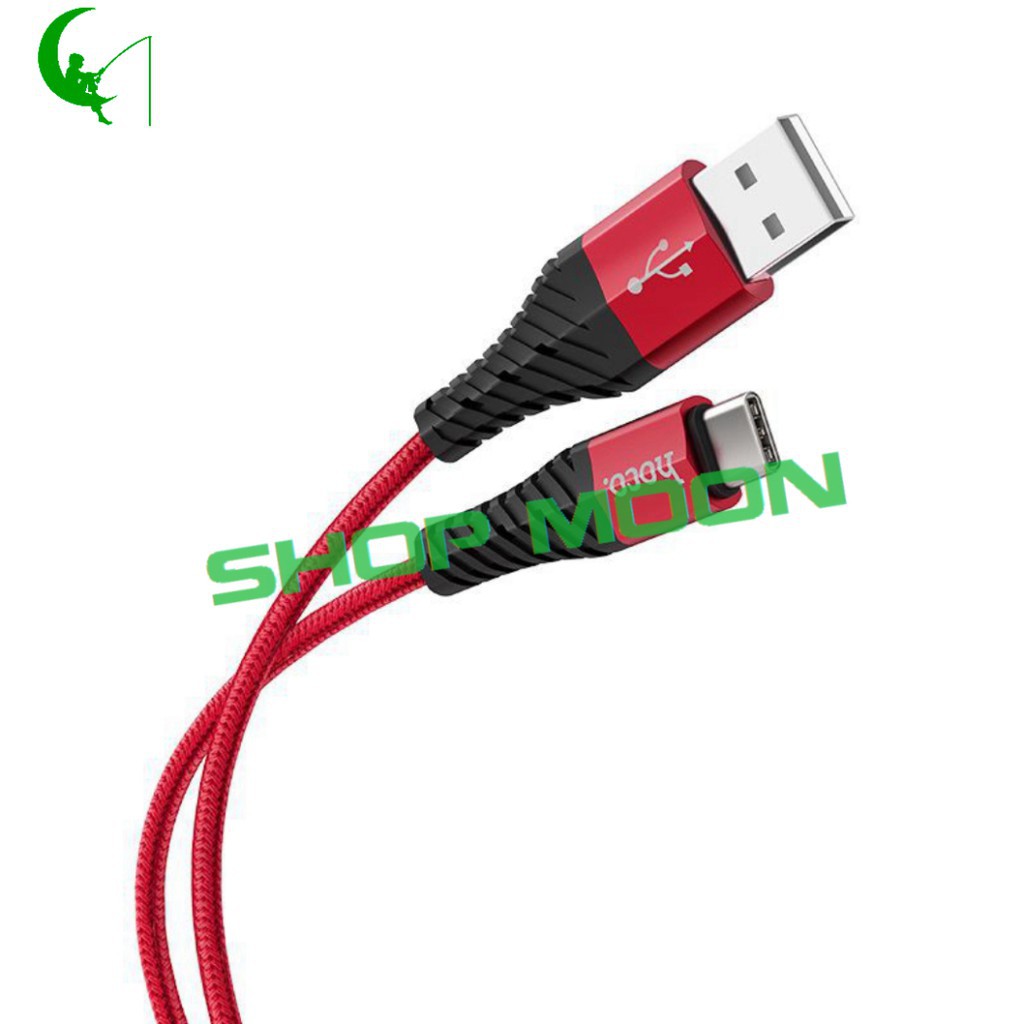 Cáp Sạc Iphone, Sạc Nhanh + Chống Gãy, Dây Sạc Chính Hãng Hoco X38  Iphone Samsung