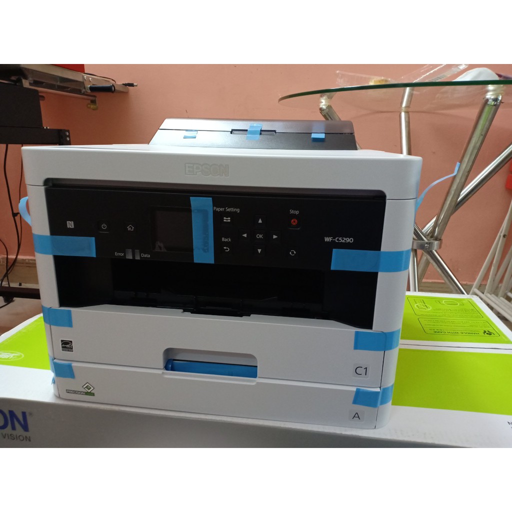 MÁY IN EPSON PRO WF-C5290 Lắp mực pigment pro