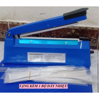 [Hình Thật]MÁY HÀN MIỆNG TÚI PFS 200 nhựa|MÁY CẮT MÀNG CO| Máy ép miệng túi PFS 200MM| Máy hàn ép màng co