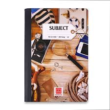 Sổ Kẻ Ngang A4 Hồng Hà – Bìa Bồi, 200 Trang - 300 Trang - Gáy May - 01 quyển - HOKAMI STORE