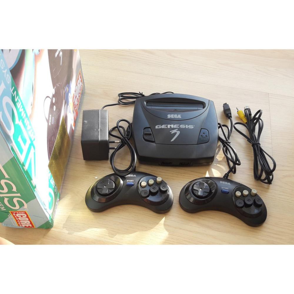 [FREE SHIP => 50K ] Máy chơi game 6 nút Sega Ganesis 3 Tặng 1 băng Sega 8in 1 cực hay