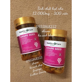 Viên Grape Seed Healthy Care 300 viên