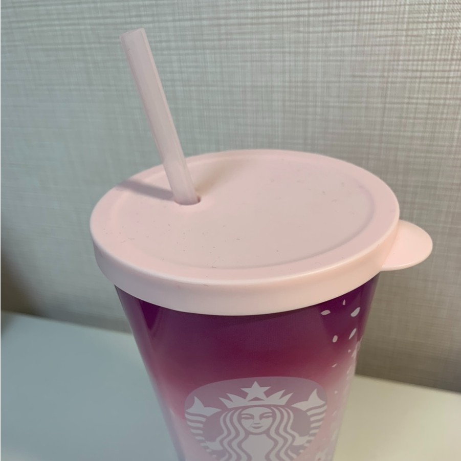 [ CHÍNH HÃNG ] Cốc Starbucks mùa Cherry Blossom_dung tích 591ml