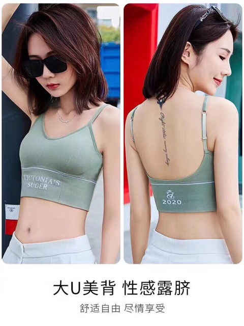 GIÁ SỐC- Áo bra tập gym, yoga dáng croptop siêu đẹp 2020