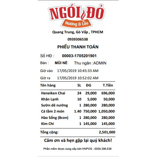 Giấy in nhiệt size  k57 x 45 giấy in bill thùng 100c