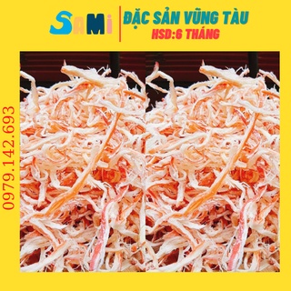 Mực Xé Sợi Hấp Nước cốt dừa 2Nắng tươi ngon, ăn liền đặc sản Vũng Tàu