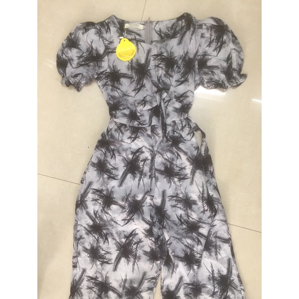 Jumpsuit vải mango