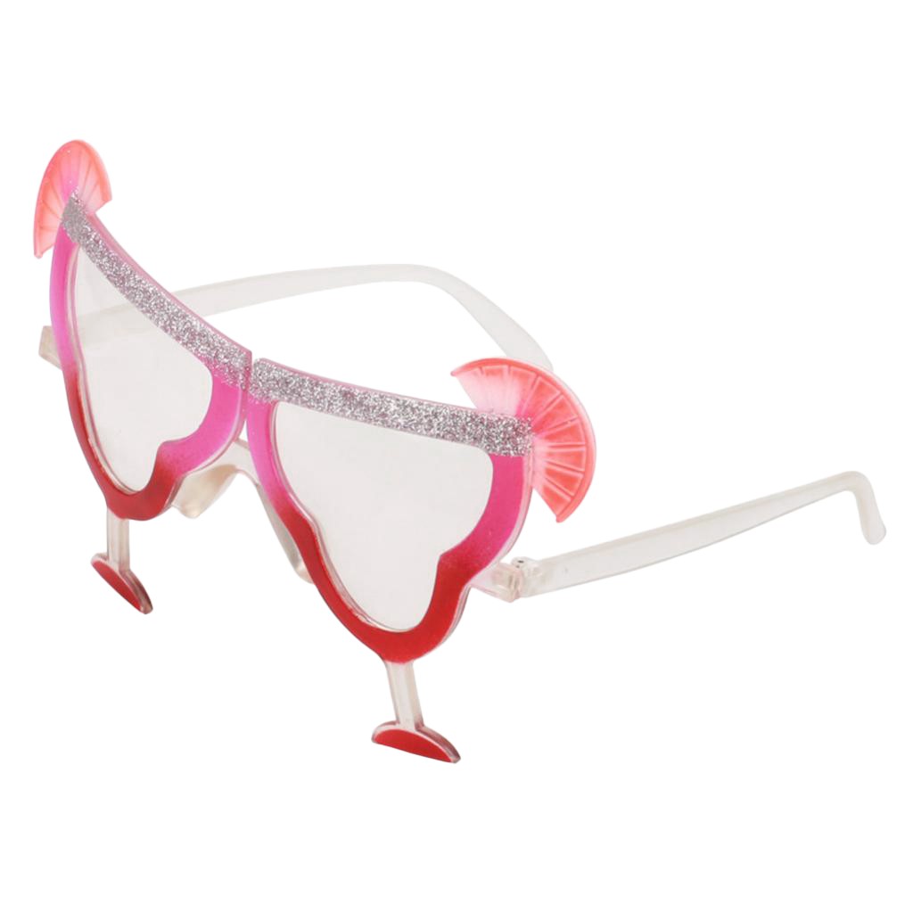 [Perfk] Kính Râm Margarita Goblet Đi Biển Cocktail Hình Nhiệt Đới