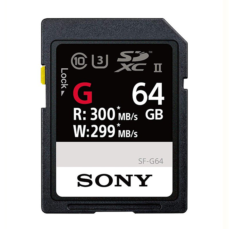thẻ nhớ Sony 64GB R300mb, w299mbs (G Series)