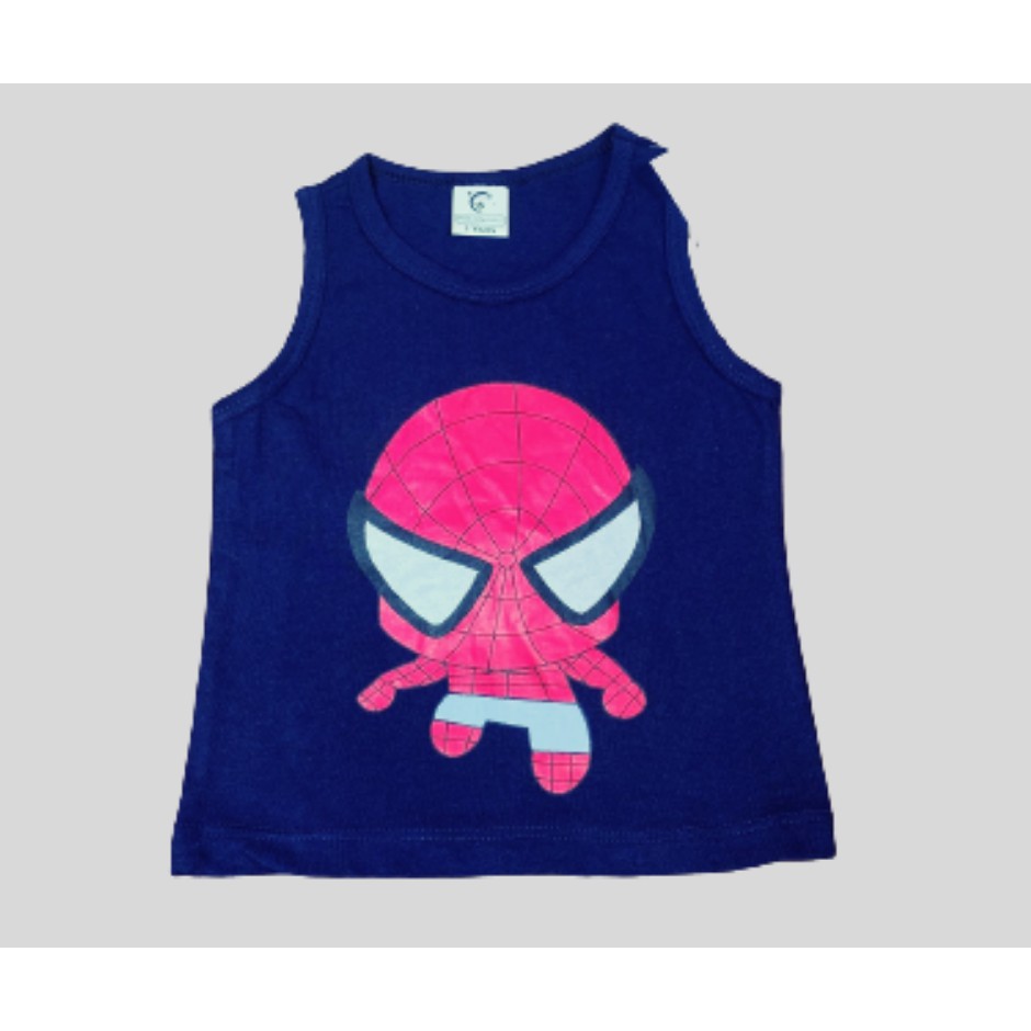 Áo Thun Ba Lỗ Cotton Hở Nách Cho Bé Gái, Dễ Chịu, Thoáng Mát Mùa Hè