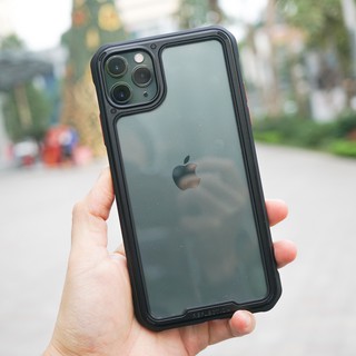 Ốp chống sốc iPaky iPhone 11 Pro Max lưng trong viền màu