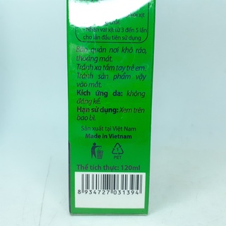 Lotion Dưỡng tóc Thorakao vỏ bưởi 120ml