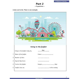 Sách - DTPbooks - A1 Movers - Practice Tests 1-5