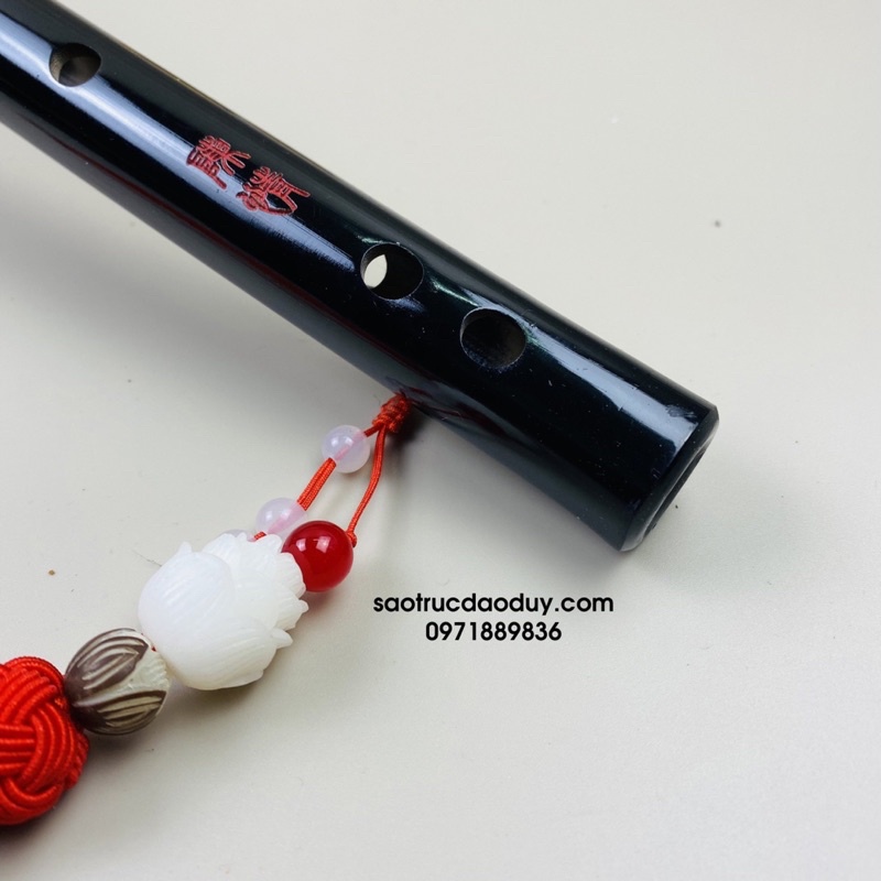 Sáo Dizi Trần Tình + dây treo Trần Tình , liên hoa ngọc bội Trần Tình Lệnh