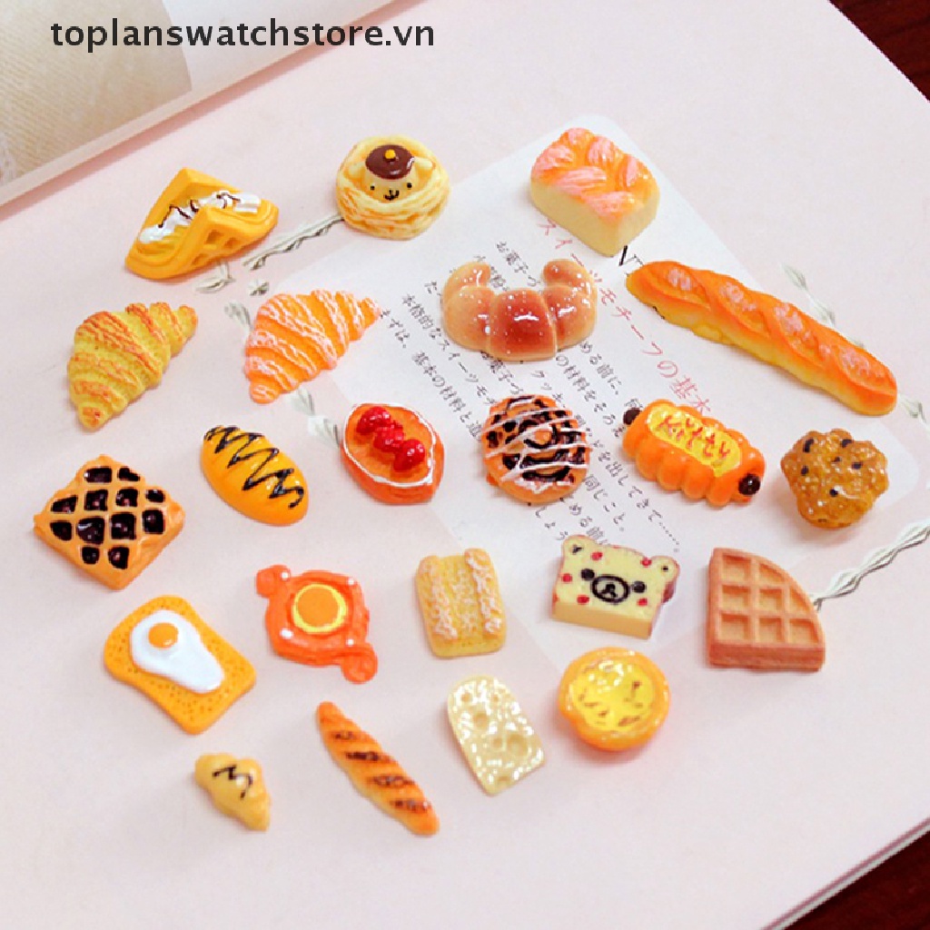 Set 3 Bánh Mì Giả Trang Trí Nhà Búp Bê