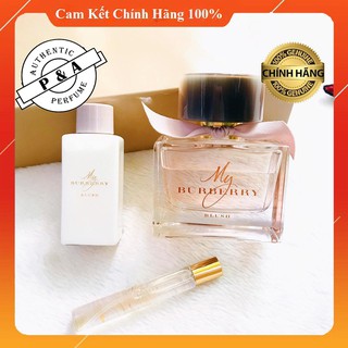 [Chính Hãng] Nước Hoa Nữ 𝙈𝙮 𝘽𝙪𝙧𝙗𝙚𝙧𝙧𝙮 𝘽𝙡𝙪𝙨𝙝_ Nàng thơ nhẹ nhàng và thanh khiết