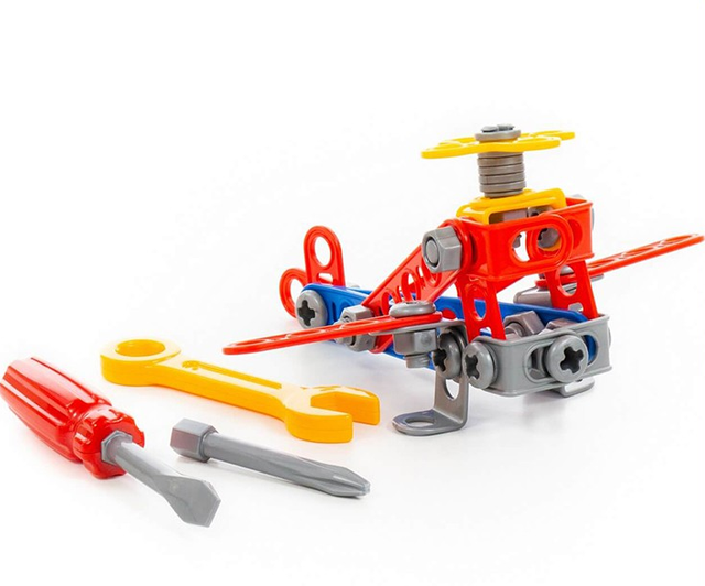 Bộ Đồ Chơi Sáng Tạo, Lắp Ghép Kỹ Sư Cho Bé 57 Chi Tiết  Nhập Khẩu Châu Âu Chính Hãng POLESIE 72962