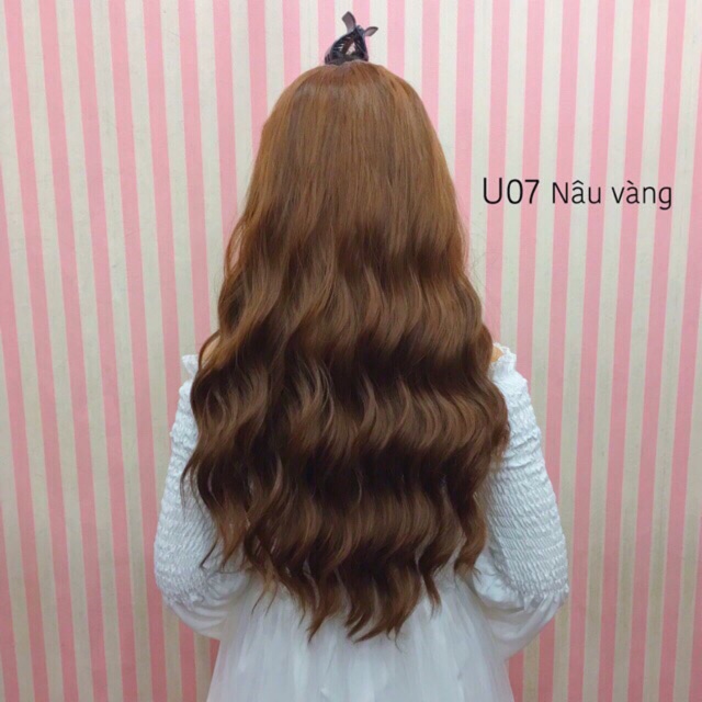 Tóc giả Kẹp chữ u giợn sóng nhẹ❤️Freeship-hình thật