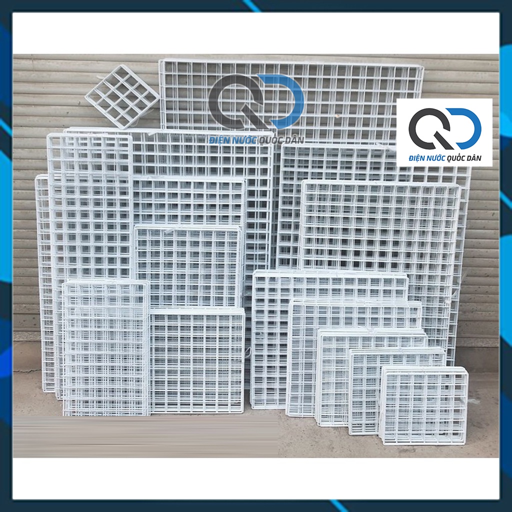 Lưới sắt treo đồ - Lưới sắt lắp ghép đa năng, trang trí