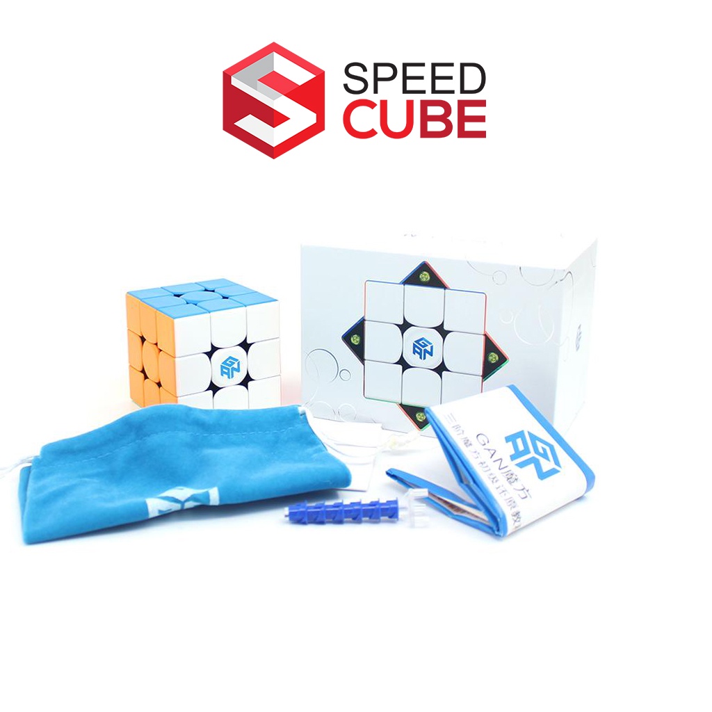 [Mã LIFETOYS1 giảm 30K đơn 99K] Rubik 3x3 Gan 356 Air M Stickerless/Viền Đen, Rubik Gan Chính Hãng Speed Cube